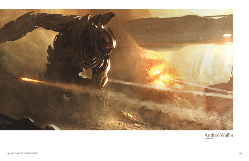 Illustration for article titled Prepare To Have Your Mind Blown By Some Absolutely Incredible Mecha Concept Art!